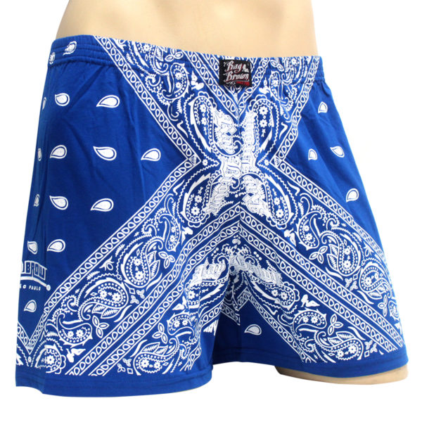 Cueca Samba Canção Bandana Azul Ganja