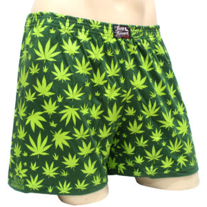 Cueca Samba Canção Cannabis Verde Skunk